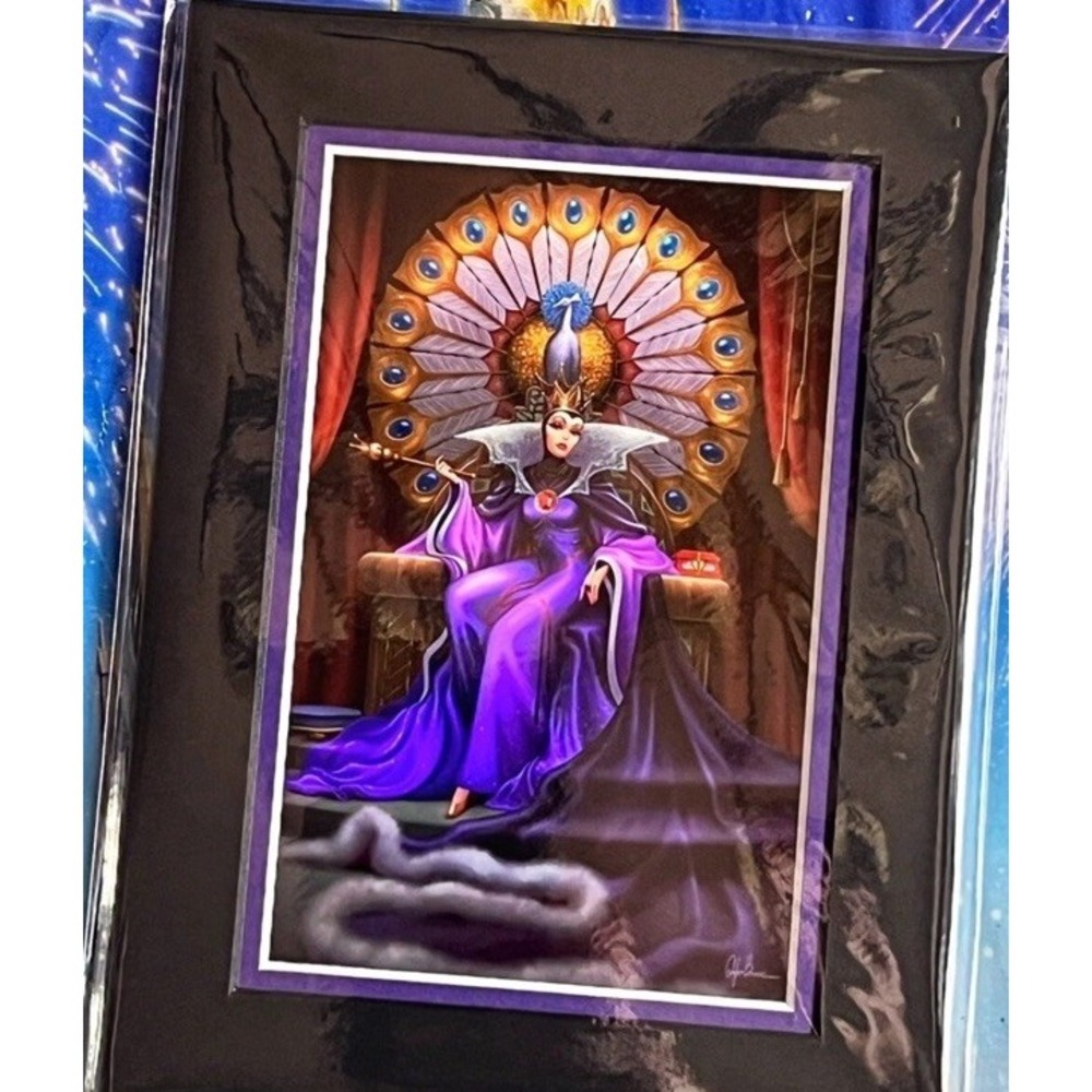 2024 Disney Parks Snow White‎ Opulence Evil Queen 6x8" Mini Print Dylan Bonner